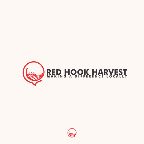 Harvest logo with the title 'Red Hook Harvest Logo'