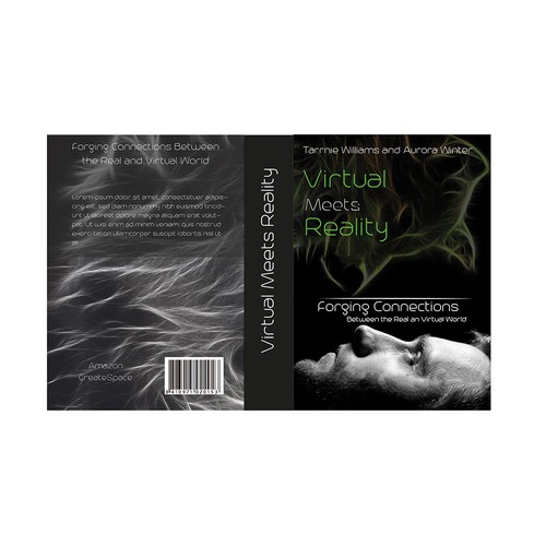 Wolf book cover with the title 'Buchcover Entwürfe'