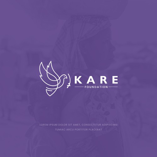 Foundation design with the title 'KARE FOUNDATION'