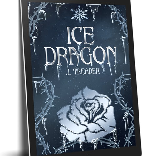 Ice design with the title 'Ice Dragon'