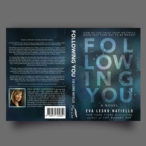 Rain design with the title 'Following You'