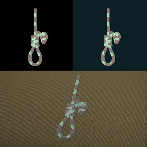 Cobra design with the title 'Embroidery Logo Design'