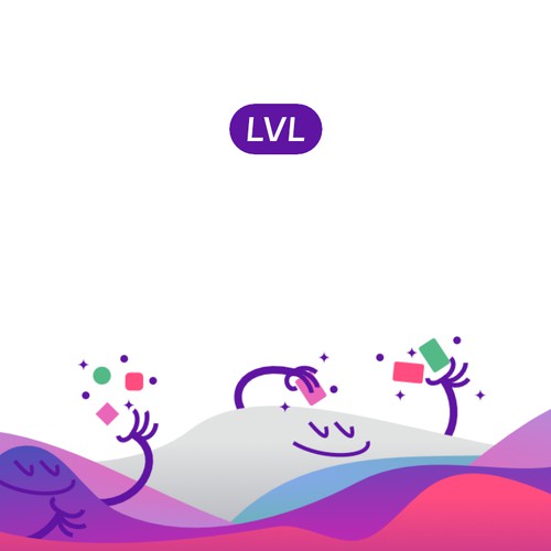 App illustration with the title 'Illustration for a finance app login screen'