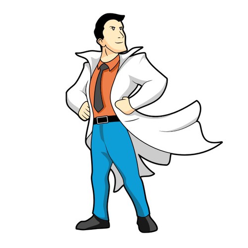 Superhero logo with the title 'Superhero IT'