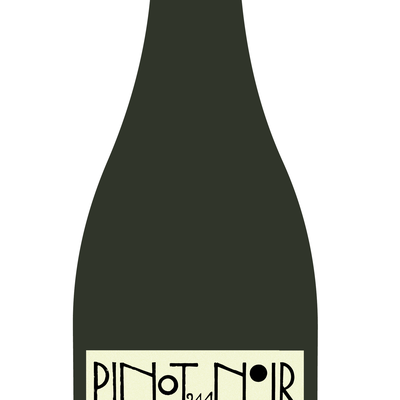 Wine label for Pinot Noir