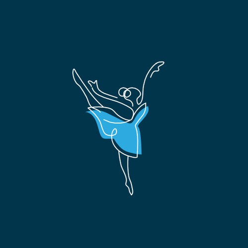 Ballet design with the title 'Calera Dance Academy, CDA'