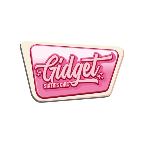 Diner design with the title 'GIDGET'
