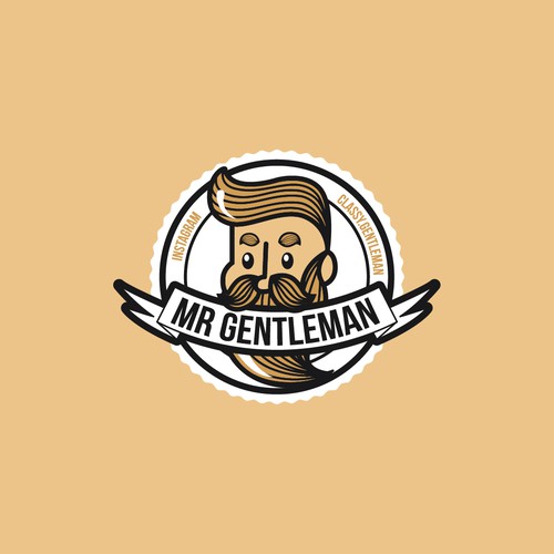 Instagram logo with the title 'Mr Gentleman'