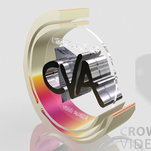 Trophy design with the title 'Trophy design for Crowfunding'