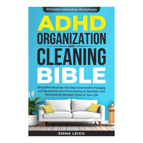 Bible book cover with the title 'ADHD'