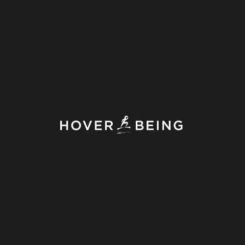 Figure logo with the title 'logo for hover board company'