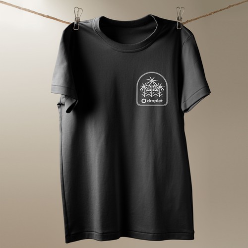 Tropical t-shirt with the title 'tropical logo '