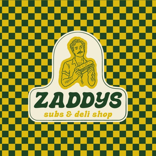 Design with the title 'Logo Concept for Zaddys '