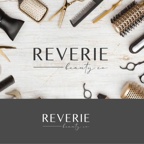 Parlour logo with the title 'logo concept for salon '