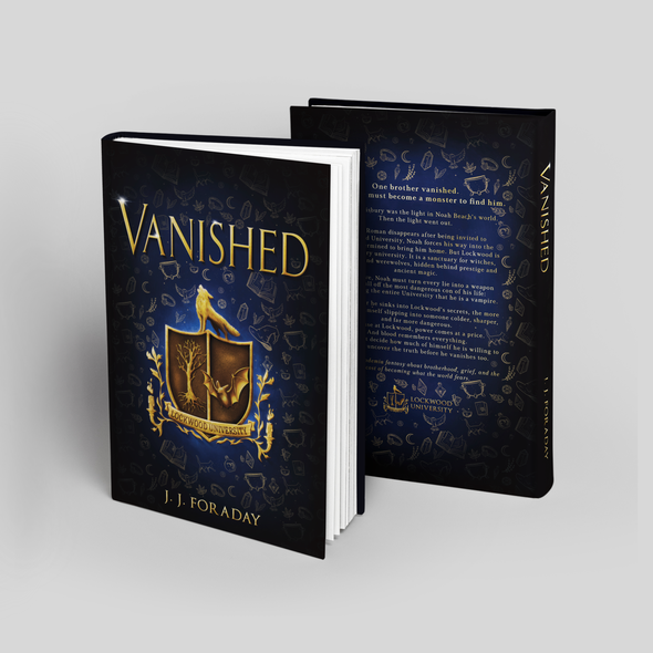 Magic design with the title 'Vanished'