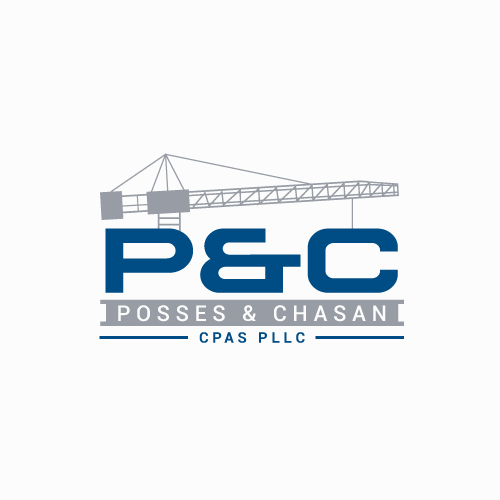 Crane logo with the title 'P&C Logo Concept'