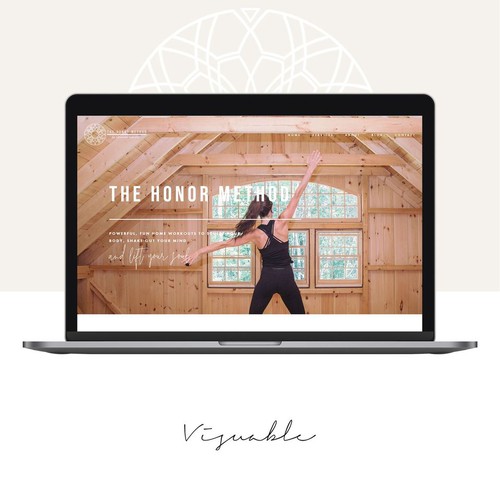 Yoga studio design with the title 'Yoga Instructor '