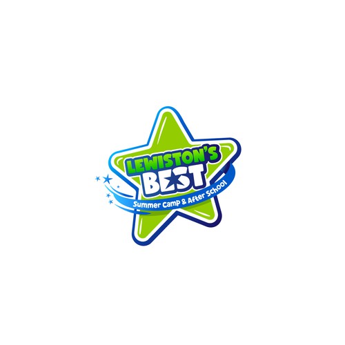 Summer camp logo with the title 'Lewiston’s Best Summer Camp and After School'