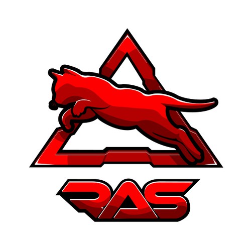 Adobe creative cloud logo with the title 'Creative bold modern  and cool Logo concept for RAS'