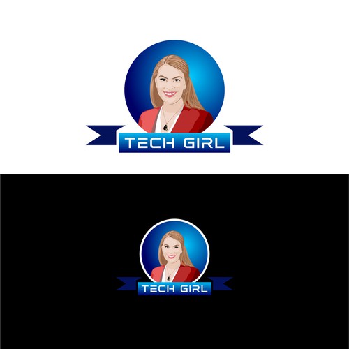 Profile logo with the title 'logo about the profile of the article writer in the newspaper'