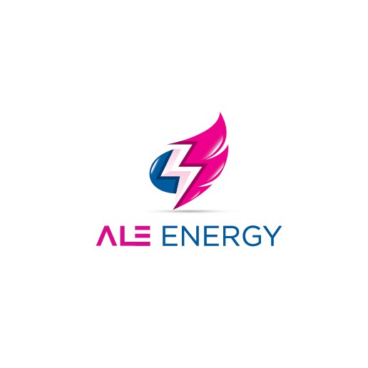 带有“ALE Energy”标题的电池标志