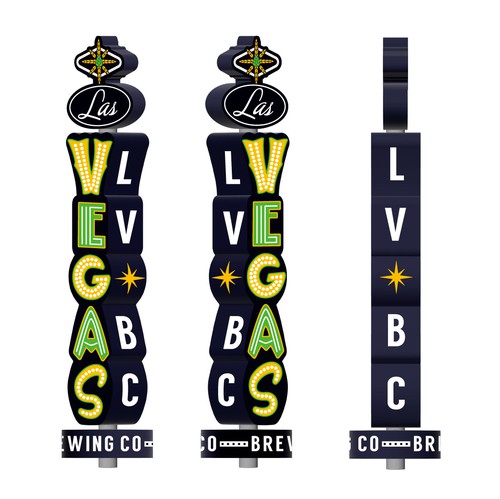 Craft beer design with the title 'Tap Handle Design '