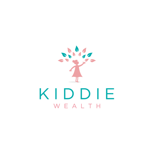 Education brand with the title 'Logo Conept for Kiddie Wealth'