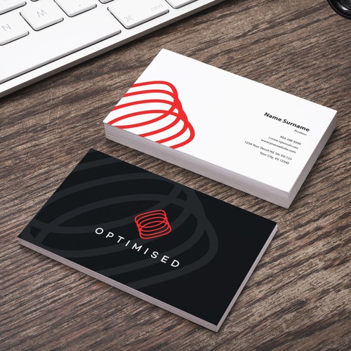 High-tech design with the title 'Optimised'