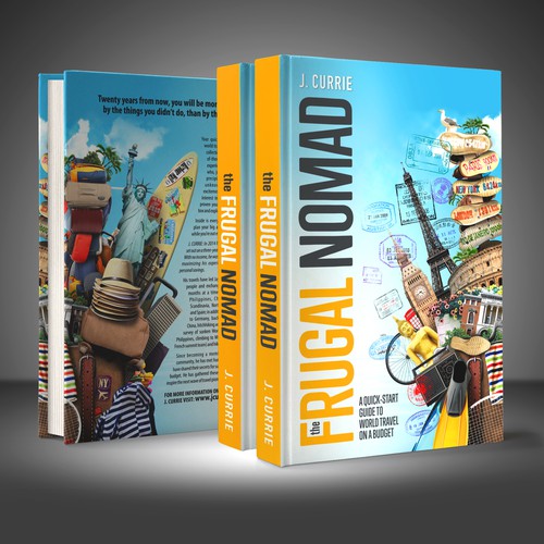 Budget design with the title 'Travel on a Budget'