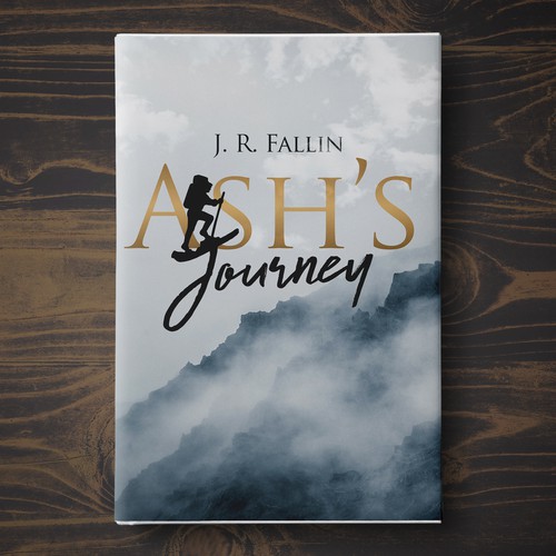 Journey design with the title 'Conceptual Book Cover Design'