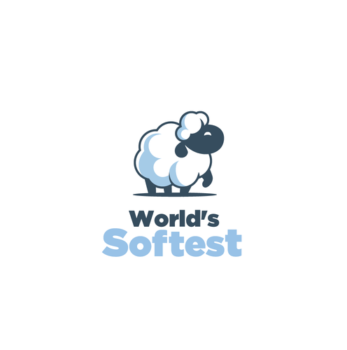 Sheep logo with the title 'Logo for toy company'