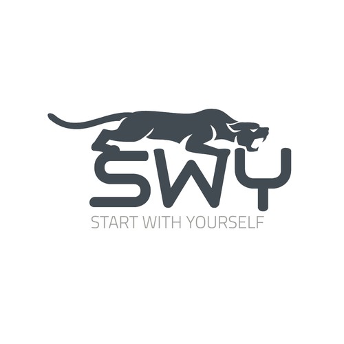 Panther logo with the title 'Start With Yourself'