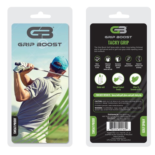 Retail packaging with the title 'Clamshell insert design'