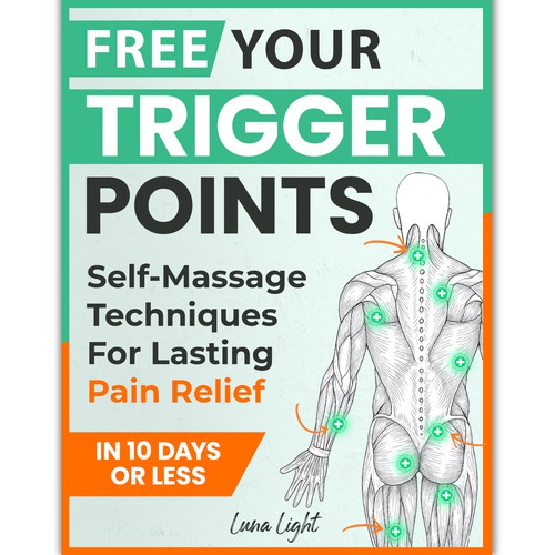 Massage design with the title 'Free Your Trigger Points'