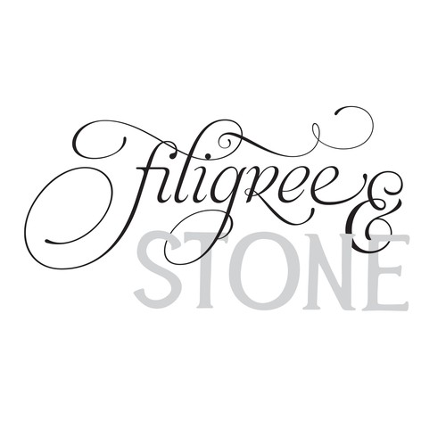 Flourishes design with the title 'Logo for Wine Brand'