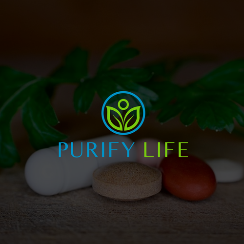 Circle logo with the title 'Purify Life'