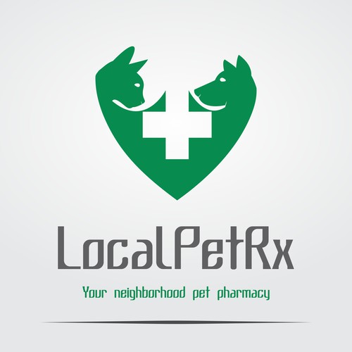 Local logo with the title 'Logo for pet pharmacy.'