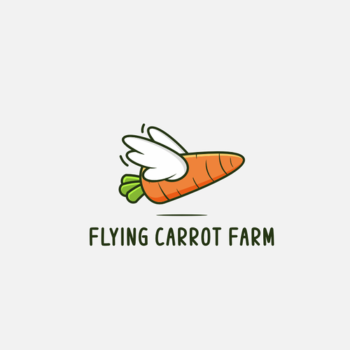 Carrot logo with the title 'Flaying carrot'