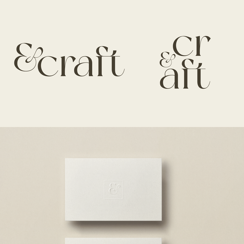 Craftsmanship logo with the title 'Unique logo for an architecture design & construction company '