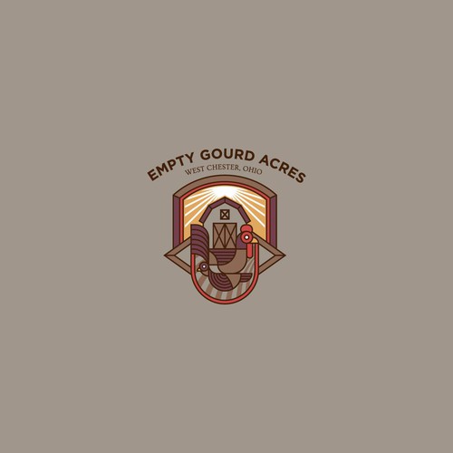 Adobe icon logo with the title 'Empty Gourd Acres'
