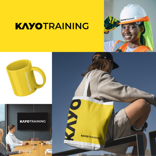 Heavy equipment logo with the title 'KAYO TRAINING'
