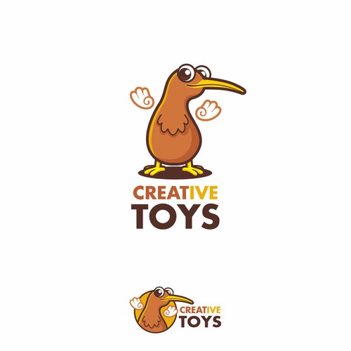 Kiwi logo with the title 'creative toys'