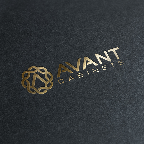 Cabinet design with the title 'Avant Cabinets'