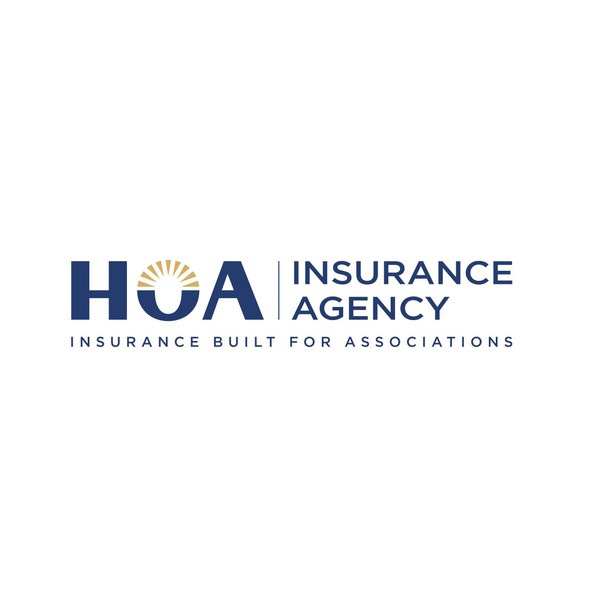 Agency design with the title 'Logo design for HOA Insurance Agency'