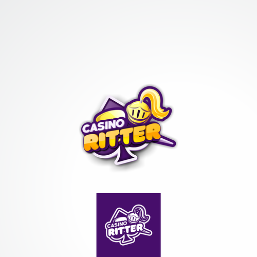 Knight logo with the title 'CASINO RITTER'