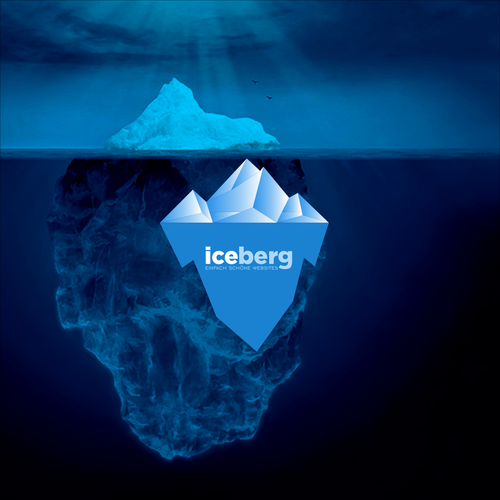 Company brand with the title 'Iceberg'