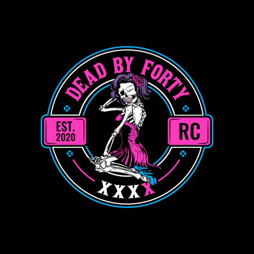 Motorcycle logo with the title 'Motorcycle Club Logo'