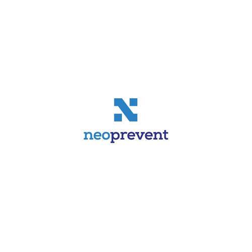 N logo with the title 'Concept for neoprevent, a medical services company'