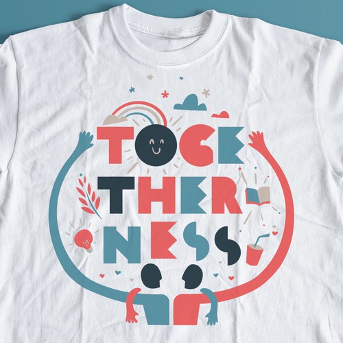 Modern, Colorful T-shirt Design for a Company by creative gravity