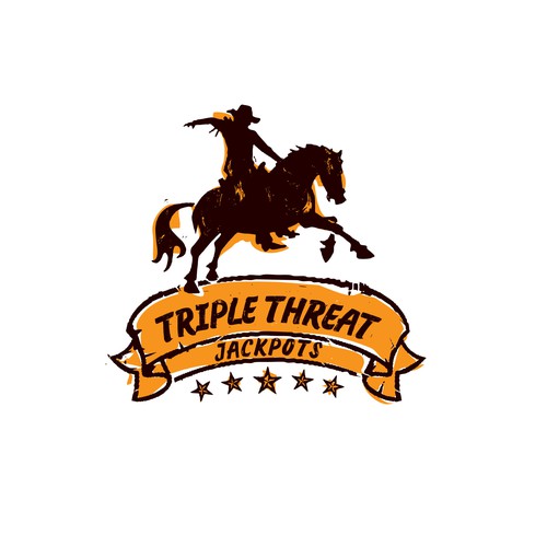 Savage design with the title 'Triple Threat Jackpots'